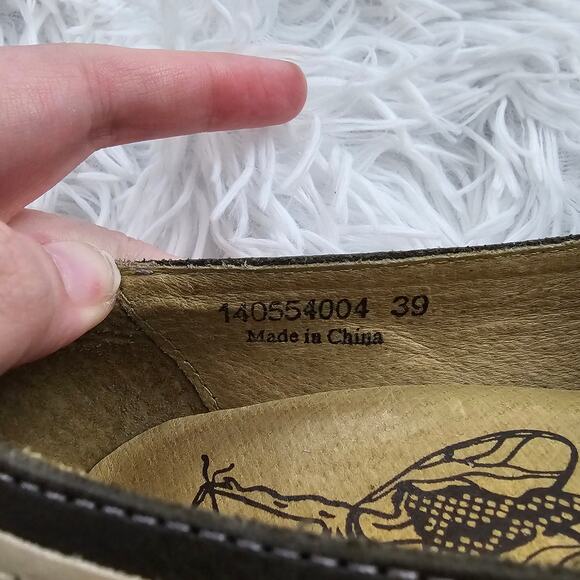 Fly Girl Fly London Retro Style Mary Jane Leather Pumps Size 39 - Picture 5 of 7